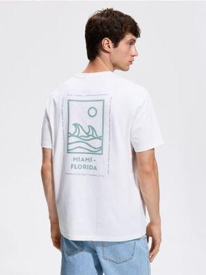 T-shirt męski na wiosnę Reserved ze sklepu: Reserved w kategorii: T-shirty męskie - zdjęcie 74CCA4C-3C1-6972_568IO