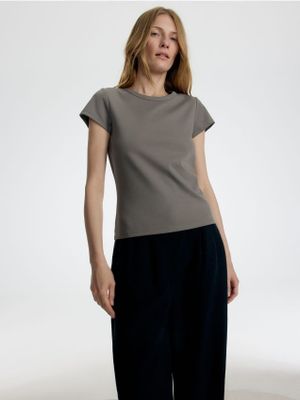 Bluzka damska casual Reserved ze sklepu: Reserved w kategorii: Bluzki damskie - zdjęcie 74CCA4C-3C1-6972_578GR