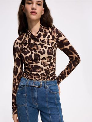 Bluzka damska casual Reserved ze sklepu: Reserved w kategorii: Bluzki damskie - zdjęcie 74CCA4C-3C1-6972_582JS