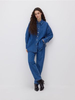 Jeansy damskie w miejskim stylu Reserved ze sklepu: Reserved w kategorii: Jeansy damskie - zdjęcie 74CCA4C-3C1-6972_585HV