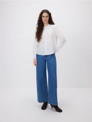 Jeansy damskie w miejskim stylu Reserved ze sklepu: Reserved w kategorii: Jeansy damskie - zdjęcie 74CCA4C-3C1-6972_587HV