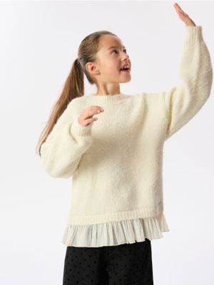 Sweter dziewczęcy jesienny Reserved ze sklepu: Reserved w kategorii: Swetry dziewczęce