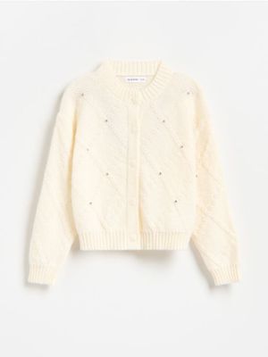Sweter dziewczęcy jesienny Reserved ze sklepu: Reserved w kategorii: Swetry dziewczęce