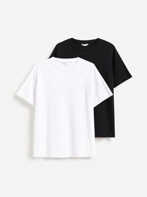 Reserved - T-shirt męski casual wiosenny ze sklepu: Reserved w kategorii: T-shirty męskie - zdjęcie 74CCA4C-3C1-6972_599IO