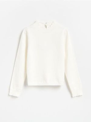 Sweter dziewczęcy na jesień Reserved ze sklepu: Reserved w kategorii: Swetry dziewczęce
