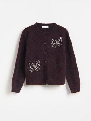 Sweter dziewczęcy jesienny Reserved ze sklepu: Reserved w kategorii: Swetry dziewczęce - zdjęcie 74CCA4C-3C1-6972_600ML