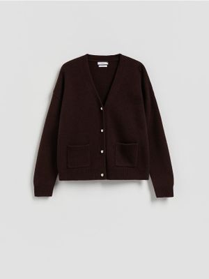 Sweter damski casualowy Reserved ze sklepu: Reserved w kategorii: Swetry damskie - zdjęcie 74CCA4C-3C1-6972_606FW