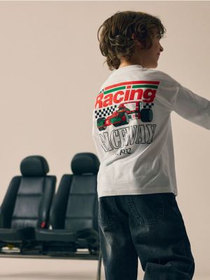 Reserved - T-shirt chłopięce na lato ze sklepu: Reserved w kategorii: T-shirty chłopięce - zdjęcie 74CCA4C-3C1-6972_606KX