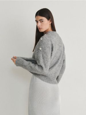 Sweter damski na zimę Reserved ze sklepu: Reserved w kategorii: Swetry damskie - zdjęcie 74CCA4C-3C1-6972_6124V