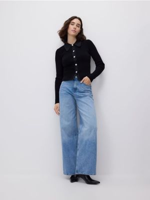 Bluzka damska casual Reserved ze sklepu: Reserved w kategorii: Bluzki damskie - zdjęcie 74CCA4C-3C1-6972_623HO