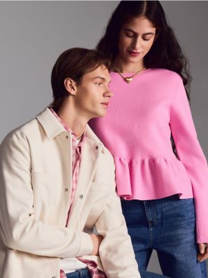 Sweter damski Reserved ze sklepu: Reserved w kategorii: Swetry damskie - zdjęcie 74CCA4C-3C1-6972_625HO