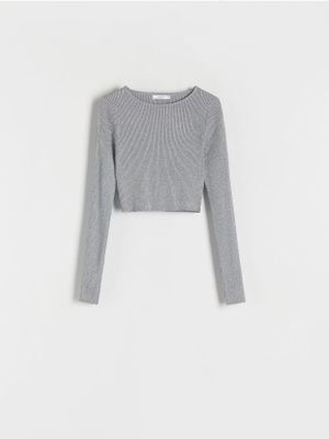 Sweter damski casual Reserved ze sklepu: Reserved w kategorii: Swetry damskie - zdjęcie 74CCA4C-3C1-6972_6336B