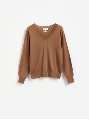 Sweter damski zimowy casual Reserved ze sklepu: Reserved w kategorii: Swetry damskie - zdjęcie 74CCA4C-3C1-6972_633KO