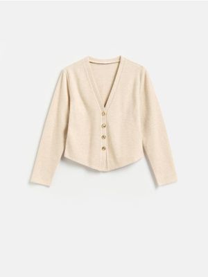 Sweter damski zimowy Reserved ze sklepu: Reserved w kategorii: Swetry damskie - zdjęcie 74CCA4C-3C1-6972_634KE