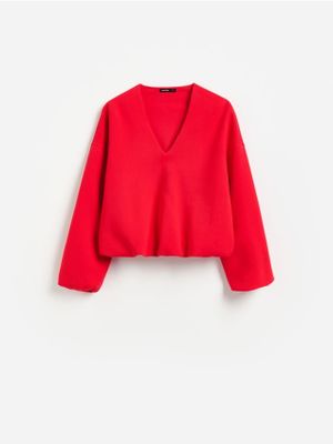 Bluza damska casualowa Reserved ze sklepu: Reserved w kategorii: Bluzy damskie - zdjęcie 74CCA4C-3C1-6972_638KE