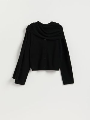 Sweter damski casualowy Reserved ze sklepu: Reserved w kategorii: Swetry damskie - zdjęcie 74CCA4C-3C1-6972_642HO