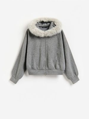 Bluza damska casual Reserved ze sklepu: Reserved w kategorii: Bluzy damskie - zdjęcie 74CCA4C-3C1-6972_648KE