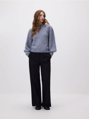 Reserved - Sweter damski casual ze sklepu: Reserved w kategorii: Swetry damskie - zdjęcie 74CCA4C-3C1-6972_652HO