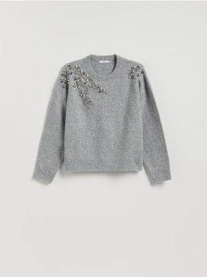 Sweter damski na zimę Reserved ze sklepu: Reserved w kategorii: Swetry damskie - zdjęcie 74CCA4C-3C1-6972_660HO