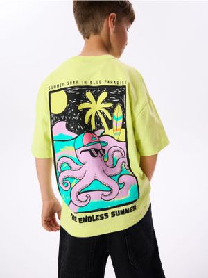 T-shirt chłopięce na lato Reserved ze sklepu: Reserved w kategorii: T-shirty chłopięce - zdjęcie 74CCA4C-3C1-6972_660KZ