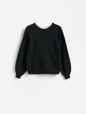Sweter damski casual Reserved ze sklepu: Reserved w kategorii: Swetry damskie - zdjęcie 74CCA4C-3C1-6972_677KV