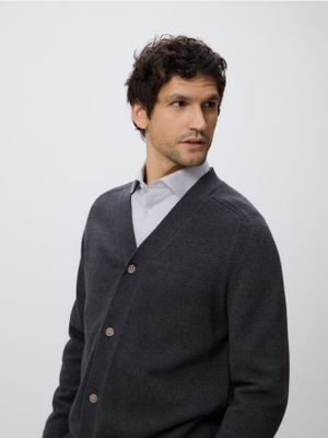Sweter męski casual Reserved ze sklepu: Reserved w kategorii: Swetry męskie - zdjęcie 74CCA4C-3C1-6972_681HT