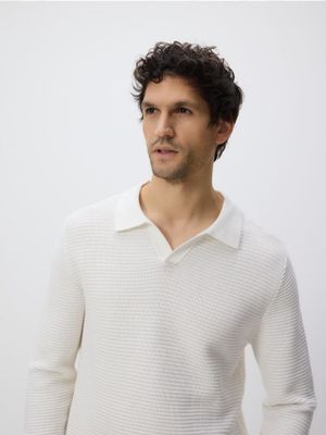 Sweter męski casual Reserved ze sklepu: Reserved w kategorii: Swetry męskie - zdjęcie 74CCA4C-3C1-6972_684HT