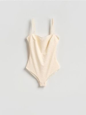 Body damskie casual Reserved ze sklepu: Reserved w kategorii: Body damskie - zdjęcie 74CCA4C-3C1-6972_697HQ
