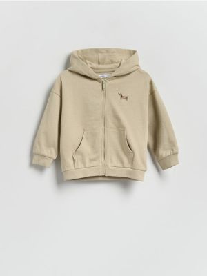 zielony Bluza chłopięca na wiosnę Reserved ze sklepu: Reserved w kategorii: Bluzy chłopięce