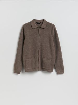 Sweter męski casualowy Reserved ze sklepu: Reserved w kategorii: Swetry męskie - zdjęcie 74CCA4C-3C1-6972_713HT