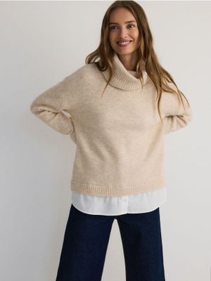 Sweter damski Reserved ze sklepu: Reserved w kategorii: Swetry damskie - zdjęcie 74CCA4C-3C1-6972_714AK