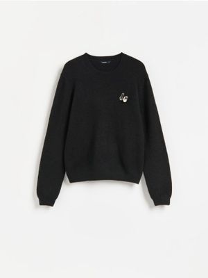 Sweter damski casualowy zimowy Reserved ze sklepu: Reserved w kategorii: Swetry damskie - zdjęcie 74CCA4C-3C1-6972_715KV