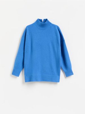 Sweter damski casualowy Reserved ze sklepu: Reserved w kategorii: Swetry damskie - zdjęcie 74CCA4C-3C1-6972_727KV