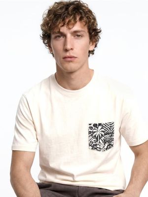 T-shirt męski na wiosnę młodzieżowy Reserved ze sklepu: Reserved w kategorii: T-shirty męskie - zdjęcie 74CCA4C-3C1-6972_735JM