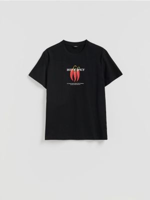 T-shirt męski na wiosnę Reserved ze sklepu: Reserved w kategorii: T-shirty męskie - zdjęcie 74CCA4C-3C1-6972_751JM