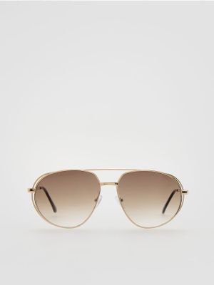 Okulary przeciwsłoneczne damskie Reserved ze sklepu: Reserved w kategorii: Okulary przeciwsłoneczne damskie - zdjęcie 74CCA4C-3C1-6972_753KD