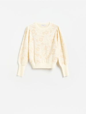 Sweter damski casual Reserved ze sklepu: Reserved w kategorii: Swetry damskie - zdjęcie 74CCA4C-3C1-6972_764KZ