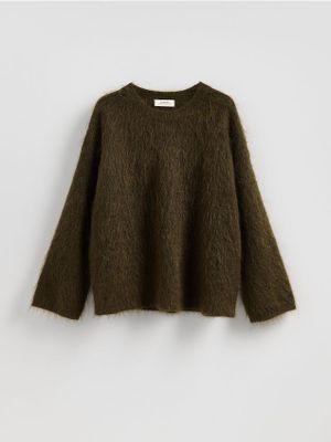 Sweter damski casual zimowy Reserved ze sklepu: Reserved w kategorii: Swetry damskie - zdjęcie 74CCA4C-3C1-6972_765GL