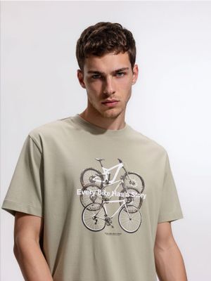 Reserved - T-shirt męski na wiosnę ze sklepu: Reserved w kategorii: T-shirty męskie - zdjęcie 74CCA4C-3C1-6972_765JM