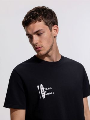 T-shirt męski na wiosnę Reserved ze sklepu: Reserved w kategorii: T-shirty męskie - zdjęcie 74CCA4C-3C1-6972_769JM