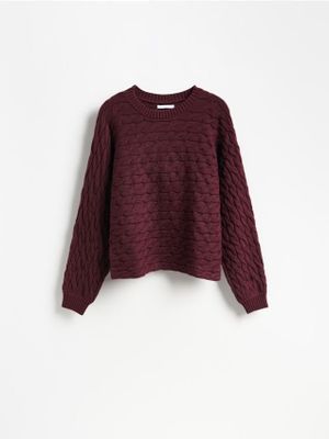 Sweter damski Reserved ze sklepu: Reserved w kategorii: Swetry damskie - zdjęcie 74CCA4C-3C1-6972_771KN