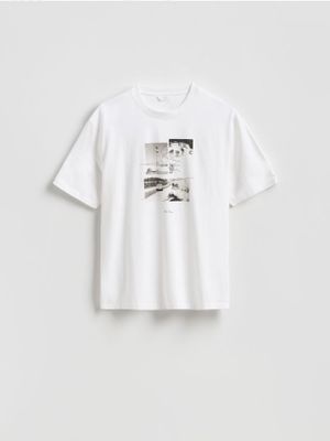T-shirt męski Reserved ze sklepu: Reserved w kategorii: T-shirty męskie - zdjęcie 74CCA4C-3C1-6972_772JM