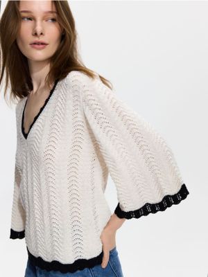 Sweter damski na zimę Reserved ze sklepu: Reserved w kategorii: Swetry damskie - zdjęcie 74CCA4C-3C1-6972_773IP