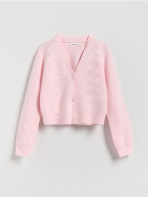 Sweter dziewczęcy na jesień Reserved ze sklepu: Reserved w kategorii: Swetry dziewczęce - zdjęcie 74CCA4C-3C1-6972_778IE
