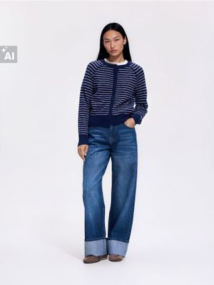 Reserved - Sweter damski casual ze sklepu: Reserved w kategorii: Swetry damskie - zdjęcie 74CCA4C-3C1-6972_781KN