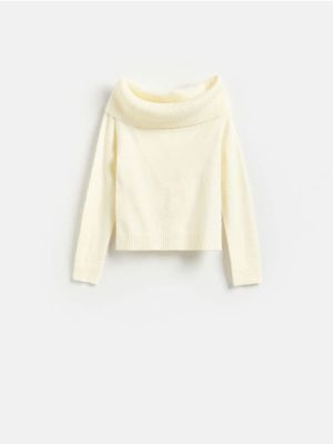 Sweter damski na zimę Reserved ze sklepu: Reserved w kategorii: Swetry damskie - zdjęcie 74CCA4C-3C1-6972_781KZ
