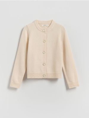 Sweter dziewczęcy na jesień Reserved ze sklepu: Reserved w kategorii: Swetry dziewczęce - zdjęcie 74CCA4C-3C1-6972_788IE