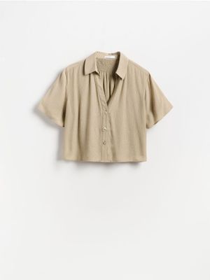 Bluzka damska casual Reserved ze sklepu: Reserved w kategorii: Bluzki damskie - zdjęcie 74CCA4C-3C1-6972_797JY