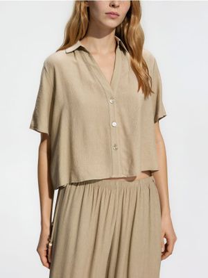 Bluzka damska casual Reserved ze sklepu: Reserved w kategorii: Bluzki damskie - zdjęcie 74CCA4C-3C1-6972_797JY