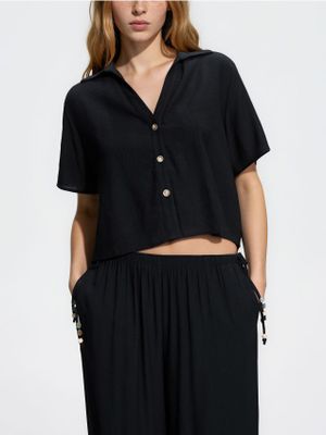 Bluzka damska casual Reserved ze sklepu: Reserved w kategorii: Bluzki damskie - zdjęcie 74CCA4C-3C1-6972_797JY